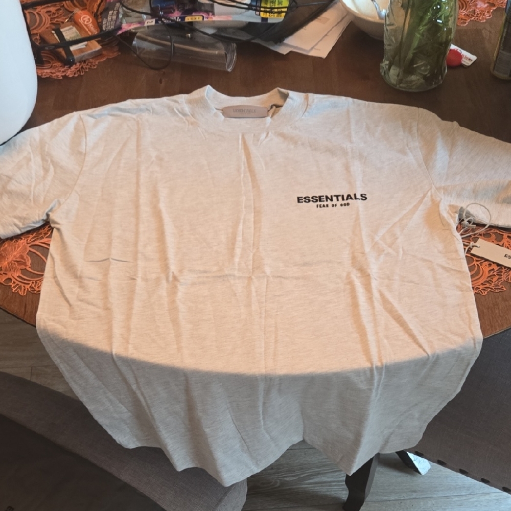 Light Oatmeal Essentials T-shirt